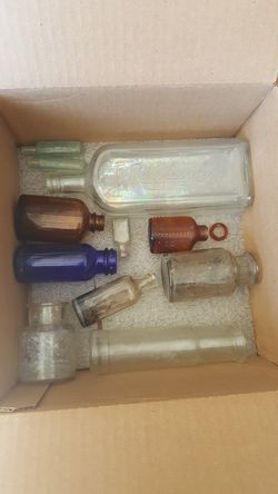 Vintage bottles