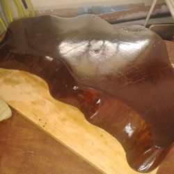 Custom Tree Slab Table I Made Myself 