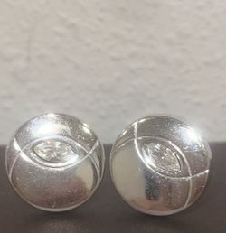 Vintage Cubic Zirconium Cufflinks