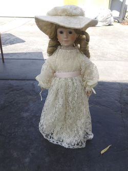 Vintage Porcelain Doll