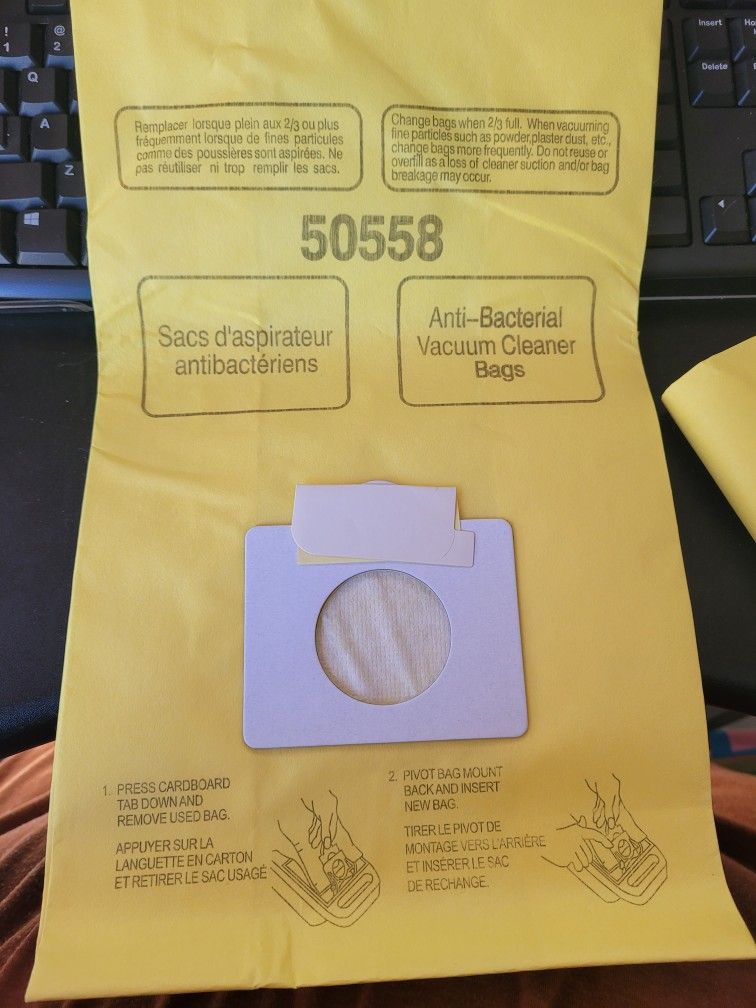 Canister Vacuum Bags Replacemnt For Kenmore Canister C/Q 50558, 50555, 50557 And Type -C