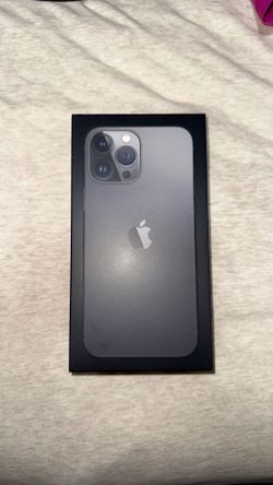 Empty box iPhone 13 Pro Max