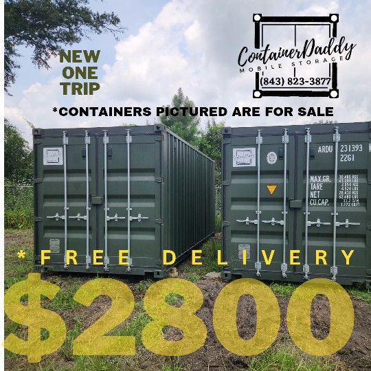 New 20' Storage Containers