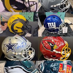NFL Full size Authentic helmets 