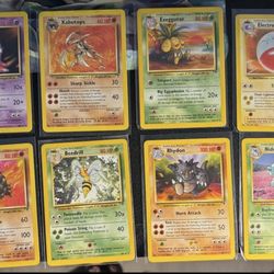 Pokemon Card Vintage 51 Card Lot NonHolo Un Common Rares Legendary Collection LP