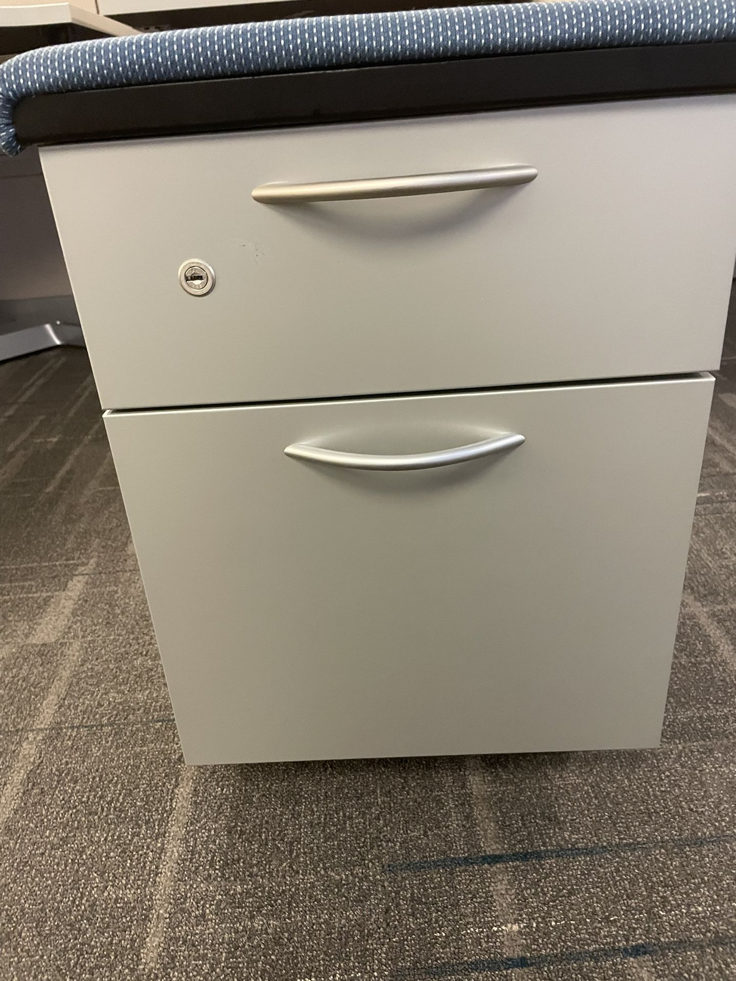 Office Storage Bench with Cushion
