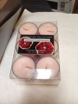 Set of 12 bath and body works tea lights
