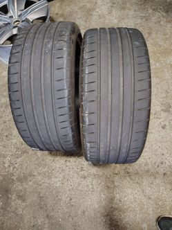 245/35ZR20 MICHELIN PILOT SPORT 4S PAIR OF TIRES