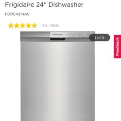 Frigidaire 24” Dishwasher