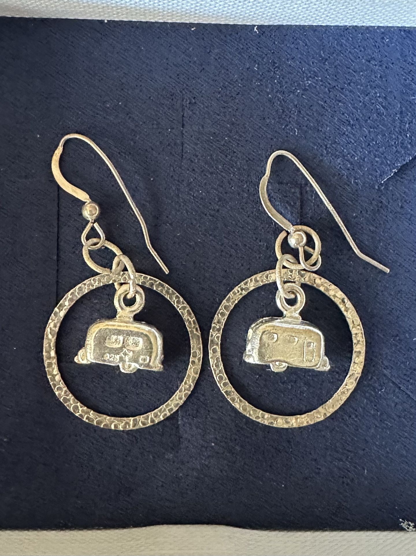 Sterling Silver Airstream Earrings