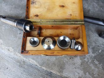 Cnc or manual machine live center up to 2 3/4