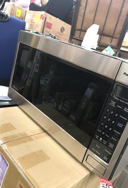 Panasonic microwave with dent