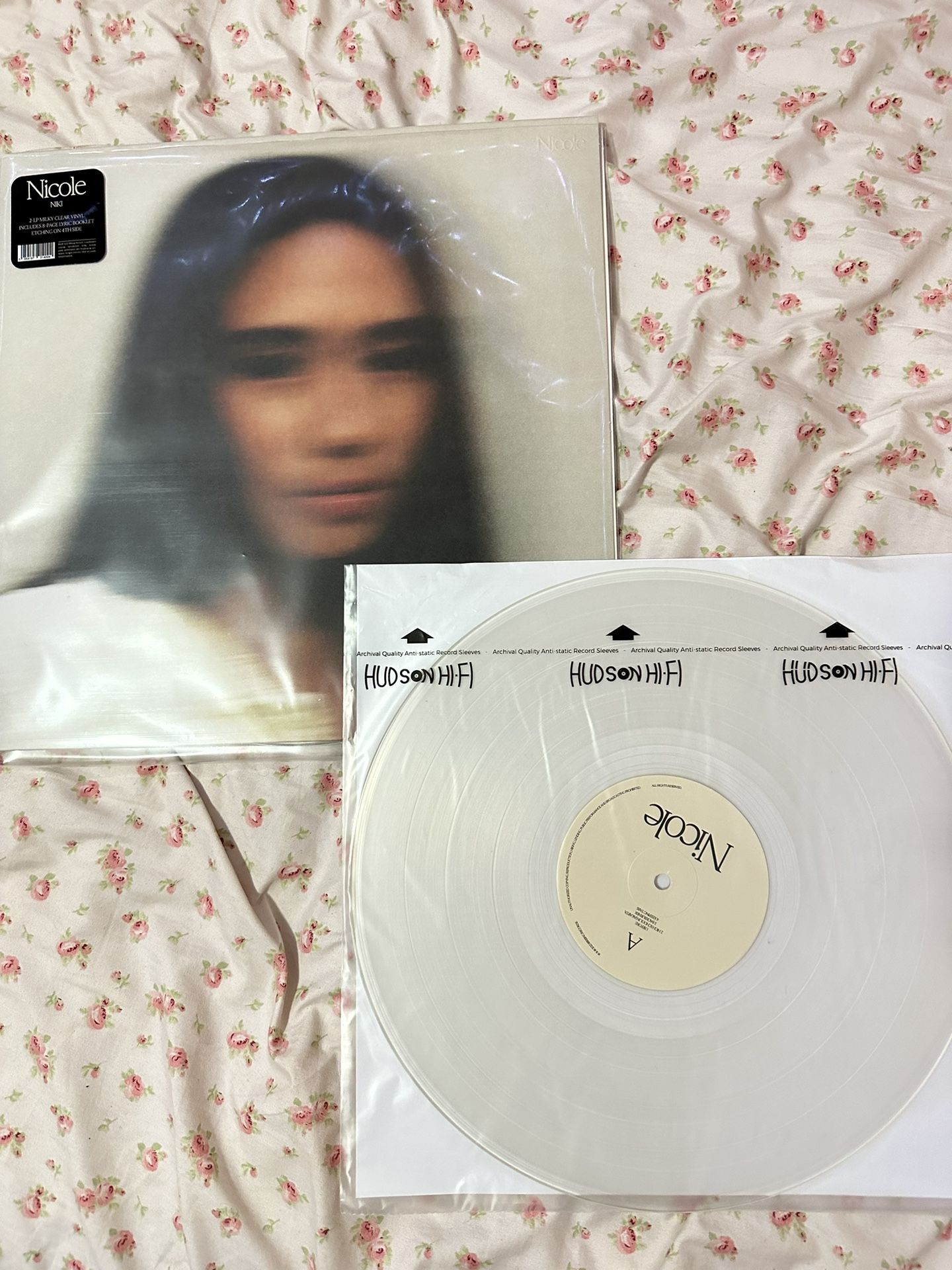 niki- clear nicole vinyl