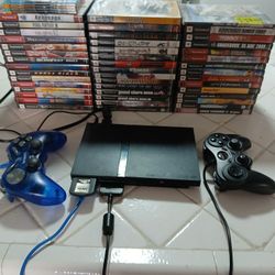 PS2 SLIM VIDEO GAME LOT