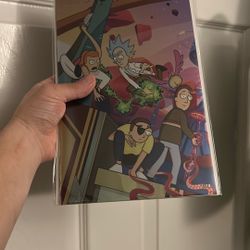 Rick And Morty Number One Versus Dungeons & Dragons The Meeseeks Comic Adventures