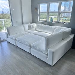 NEW White Cloud Couch Sofa Bed
