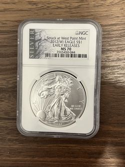 2012(W) NGC MS70 EAGLE S$1 EARLY RELEASE