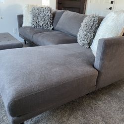 Gray Sectional Super Comfy Like New