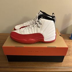 Jordan 12 Cherry Retro Size 8.5 Mens Brand New Dead Stock