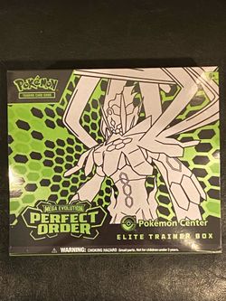 Perfect Order PC ETB Pokemon Center Elite Trainer Box