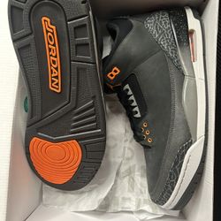 Jordan 3 Fear Size 12 Used