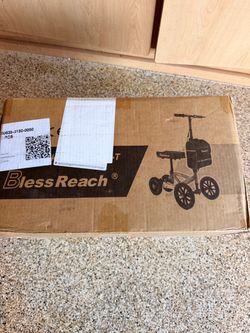 BlessReach Knee Scooter Walker