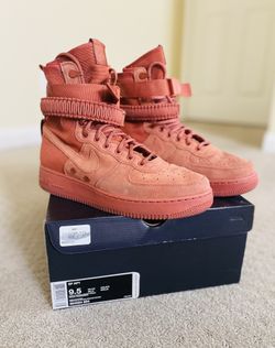 Nike SF Air Force 1 High Top | Like New | Color: Peach | Size: 9.5
