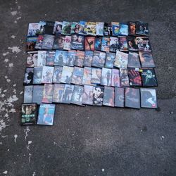 66 Blue Ray/ DVDs All For 25$