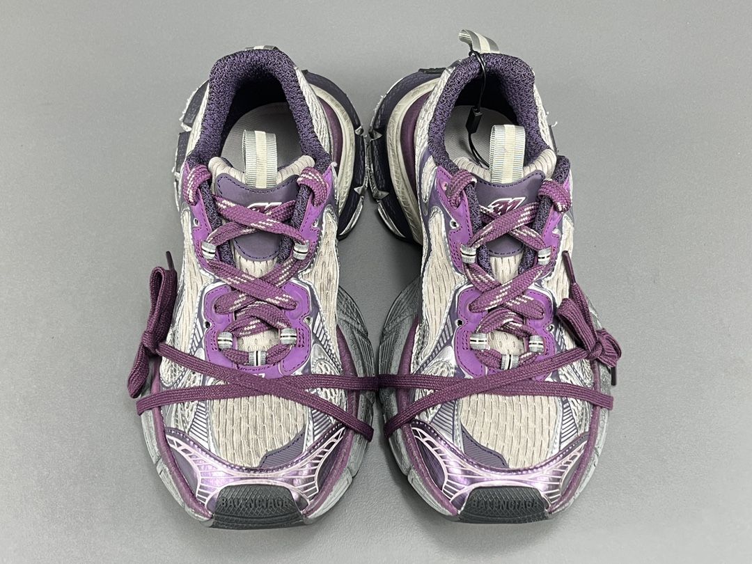 BALENCIAGA Runner Sneakers / Purple