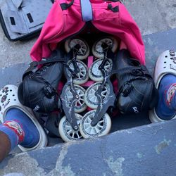 SKTYEE carbon fiber inline speed skates 