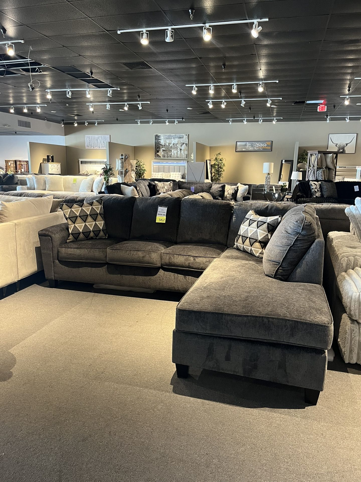 Grey 2PC Sectional