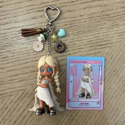 Pop Mart Lil Peach Riot DIY Keychain - Poppy Valkyrie