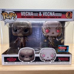 Stranger Things: Vecna 2 Pack Funko Pop! Exclusive 
