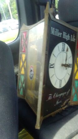 Miller beer clock