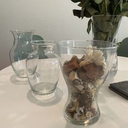 Flower Glasses Vase 