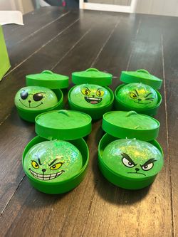 Grinch dumplings!!!