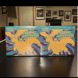 2 Ascended Heroes Sealed ETBs