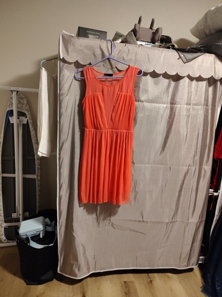 Orange Dress medium