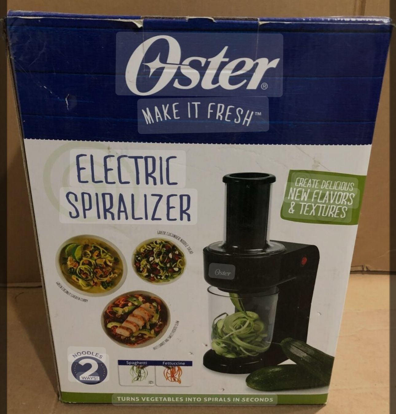 Oster Easy-to-Use Electric SPIRALIZER Spaghetti & Fettuccine