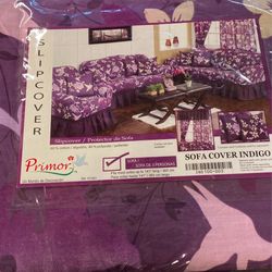 Sofa Cover And Curtain