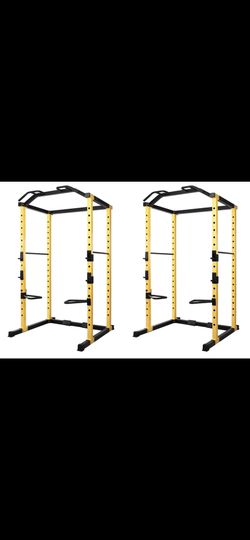 ‼️ Squat Rack Power Cage 1000lbs. max Load New In Box 📦 