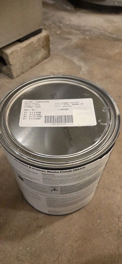 Benjamin Moore Paint Various Colors 