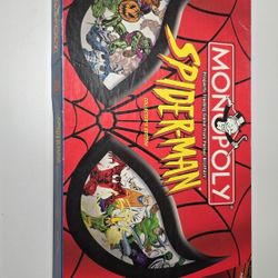 Monopoly Marvel Spider-Man Collector's Edition board game. 