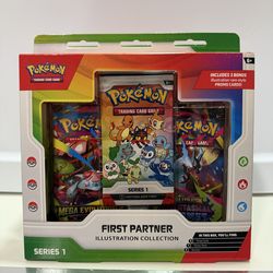 Pokémon Tcg - First Partner illustration collection