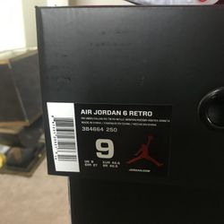 Jordan 6 Cigar (Deadstock)