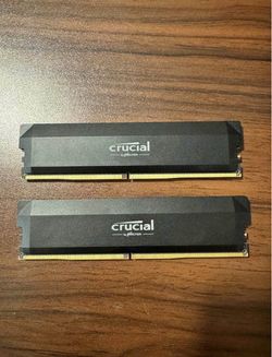 Crucial DDR5 Pro 32GB Kit (2x16GB) 6400MT/s Desktop Memory