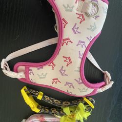 Lady Harness W/ 2 Collar Size: Small 