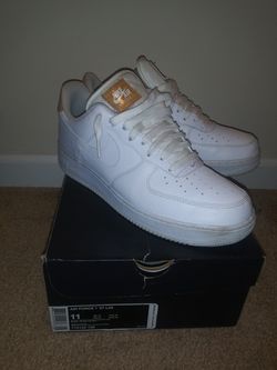 White Air Force 1's sz 11