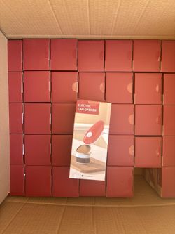 Electric Can Opener, One Touch Battery Operated Automatic Can Opener