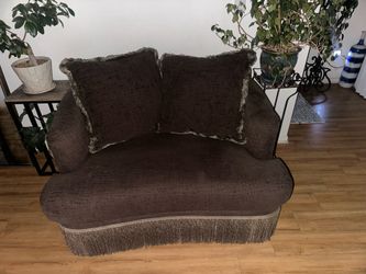 FREE Large brown chair/love seat